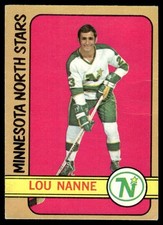 1972-73 O-Pee-Chee Lou Nanne Minnesota North Stars #10