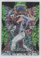 2019 Panini Prizm Tier II Lime Green Donut Circle /199 Noah Syndergaard #137 l5w