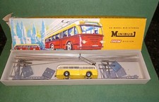 AHM Eheim System Minibus n. 4001 Sistema Carrellobus Giallo NON TESTATO