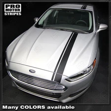 FORD FUSION Over The Top Offset Stripes Decals 2013 2014 2015 2016