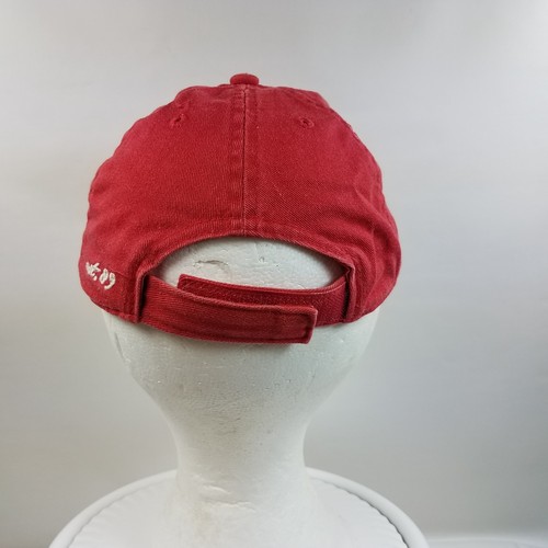 Distressed CUSTOM BIG WAVE SURFBOARDS Trucker Hat Cap Red / White Small Kid size - Picture 3 of 7