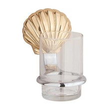 Classic Tumbler Cup Holder Sea Crest Solid Brass Holder Renovators Supply