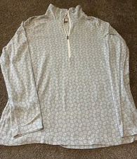 Columbia Womens Size L Glacial Fleece Pullover Sweatshirt Gray