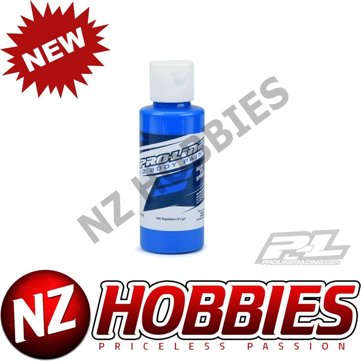 Pro-Line PRO632804 RC Body Paint Fluorescent Blue Water-Based