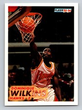 1993 Fleer #7 Dominique Wilkins Basketball Card