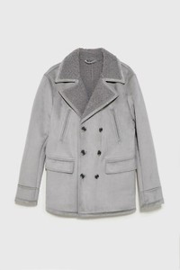 zara pea coat