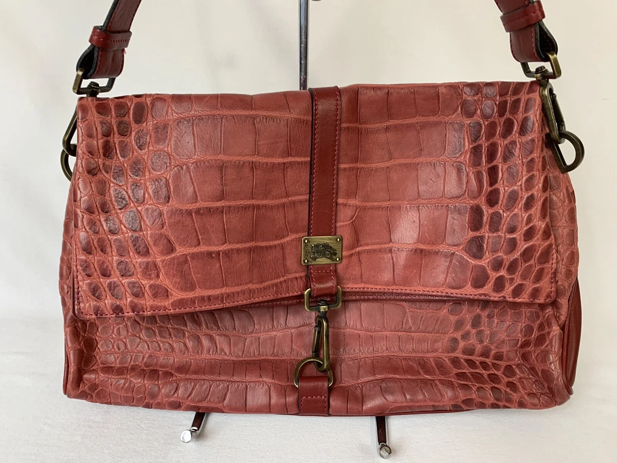 burberry alligator leather