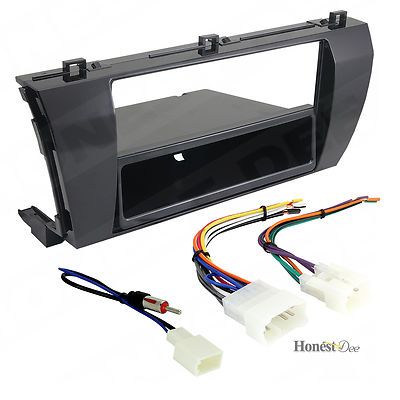99-8245CHG ISO-Din Radio Install Dash Kit & Wires for Corolla, Car Stereo Mount