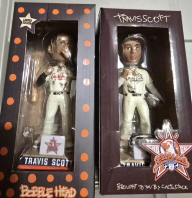 トラビス スコット ボブルヘッド　カクタスジャック　アストロズ　HCBU Travis Scott HBCU Classic Bobblehead Set 2023-2025 Houston Astros