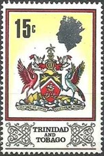 Timbre Blasons Trinité et Tobago 238 ** (51438AV)