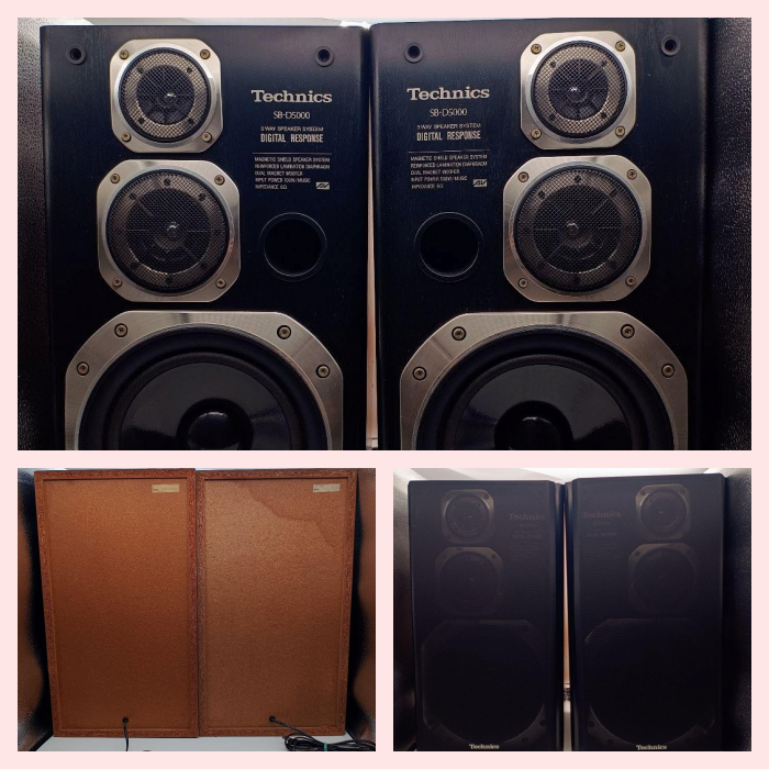 Technics SB-D5000 3-way Speaker System Excellent Condition