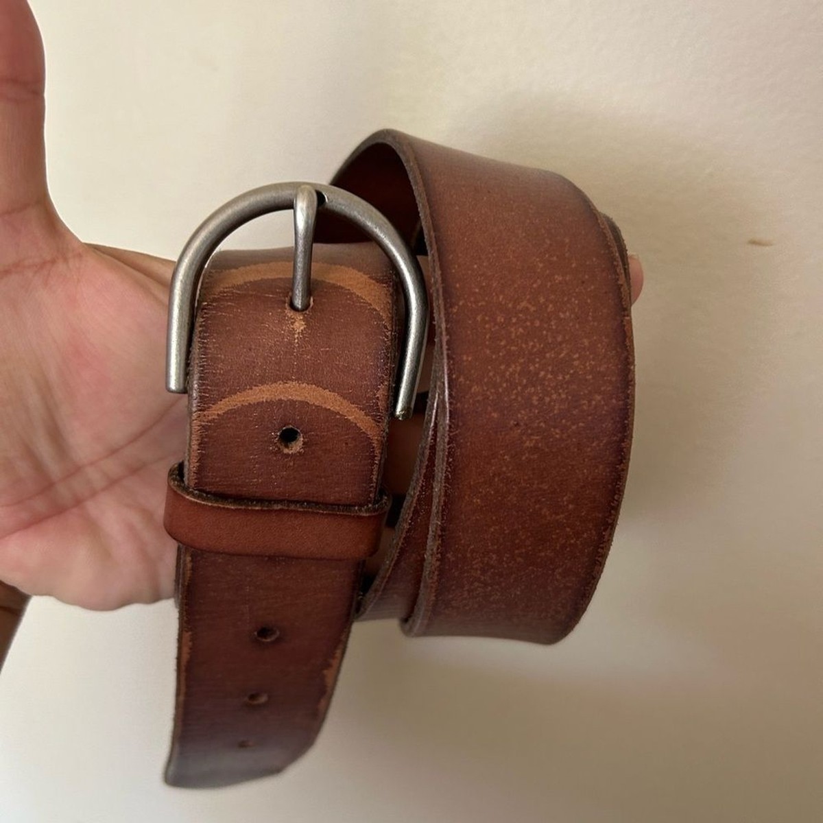 American eagle Outfitters Brown Genuine leather wove Belt 