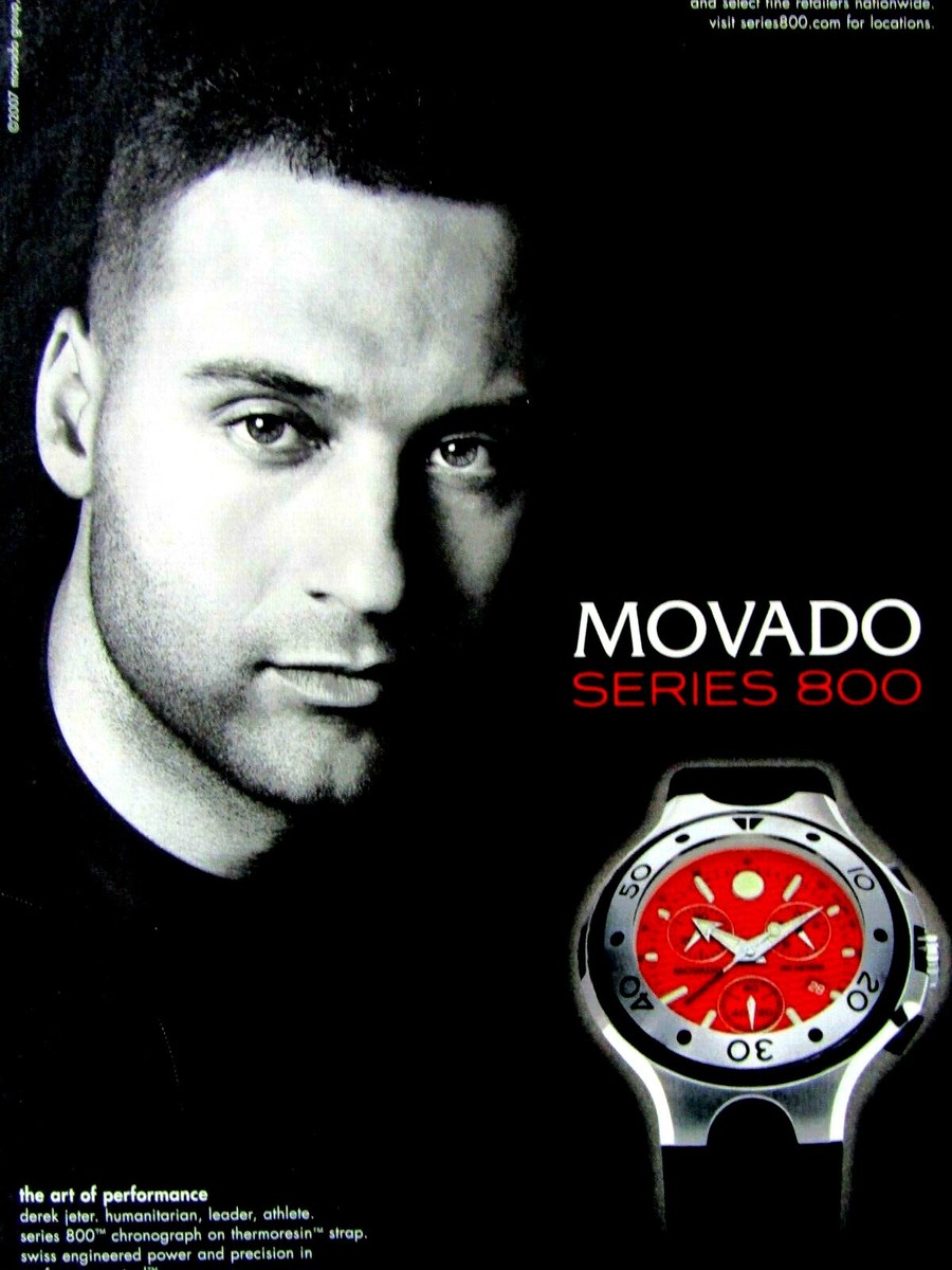 movado red face