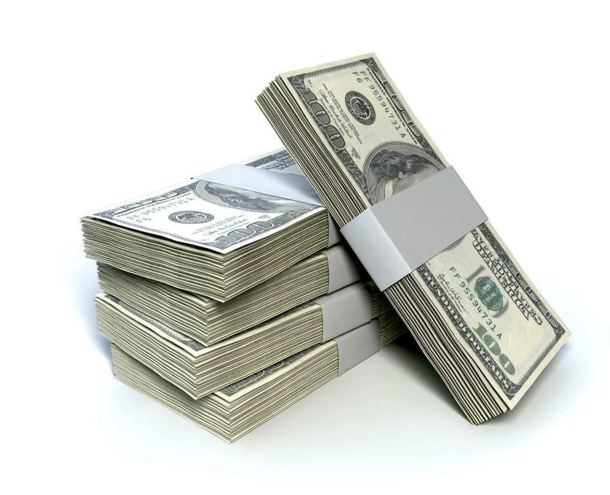 Pictures of stacks of money deals