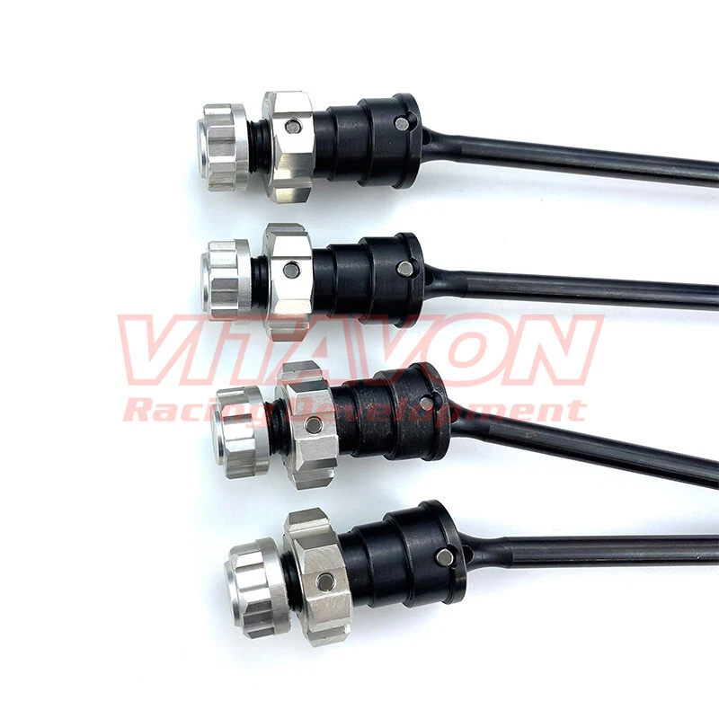 Vitavon HD Steel Wider+30mm CVD Shaft Set For XRT Wide X-MAXX 1/5 2 Pairs - Image 4 of 4