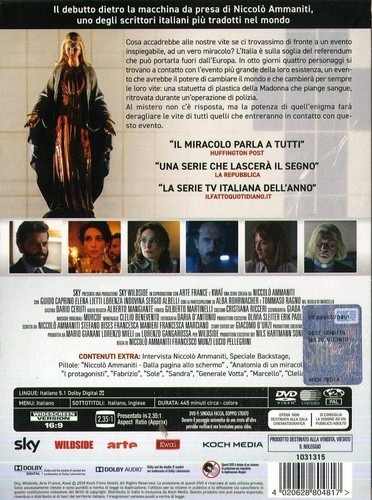 3 Dvd IL MIRACOLO di Niccolo' Ammaniti serie tv completa Booklet nuovo sigillato - Foto 3 di 3