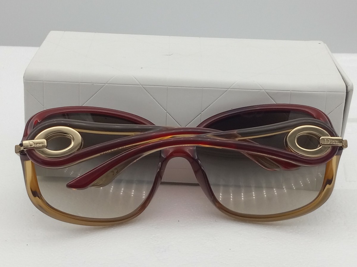 DIOR サングラス　volute2 DIOR VOLUTE 2 60RCC 61 16 120 OPTYL RED HONEY SUNGLASSES