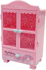 Sanrio Character My Melody Mini Closet Chest Storage Box Accessory Case New JP