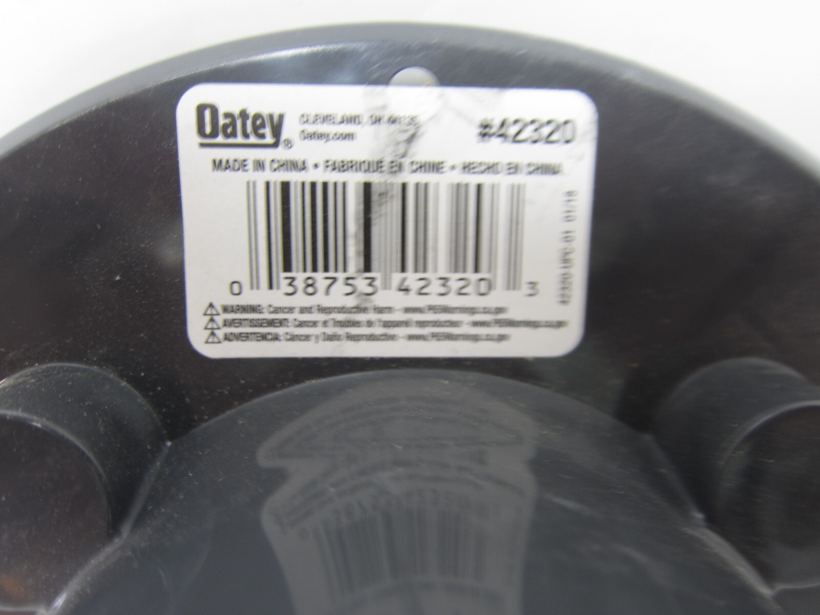Oatey  2" in. to 3" in. PVC Low Profile Shower Drain Stainless Steel 42320