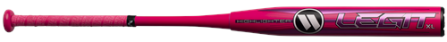 WORTH LEGIT® XL HIGHLIGHTER PINK 12.5" USSSA W/1YEAR WARRANTY RECEIPT 28 OZ