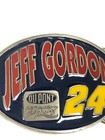 Vtg Jeff Gordon Nascar 24 Western Belt Buckle Enamel USA 1995 Racing Fan Merch
