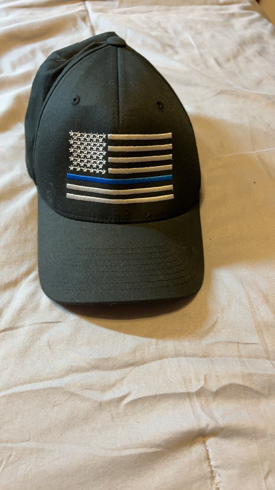 flexfit hat american flag black size l/xl