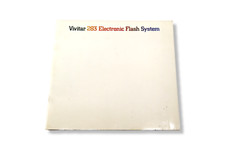Vivitar 283 Electronic Flash System Accessory Manual USED