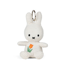 BON TON TOYS Miffy Corduroy Plush doll Keychain 10cm TULIP Japan NEW