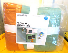 Room Essentials SATIN QUILT Full/Queen 86x90 BRAND NEW