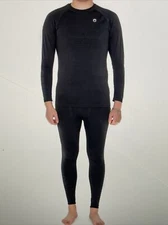 GOSKI Base Layer For Snowboarding Size Medium - Top & Bottom