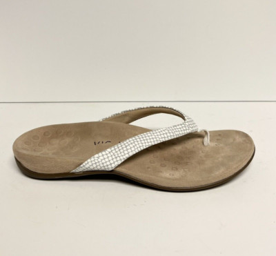 Vionic Womens Dillon Sandal White Size 11 M