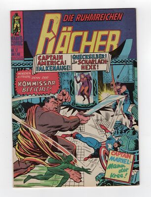 1965 MARVEL AVENGERS #18 1ST APPEARANCE OF THE COMMISSAR KEY GRAIL RARE GERMAN