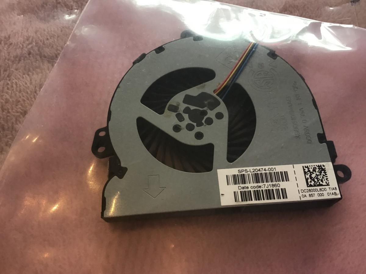 Ventilateur CPU Pour HP Notebook 15-DA0101NE/NF - Neuf - Garantie 1 An