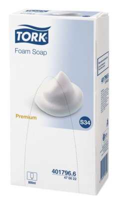 Tork Lotus Seifenschaum 800 ml, Foam Soup, Seifenkonzentrat (29,13 EUR/l)