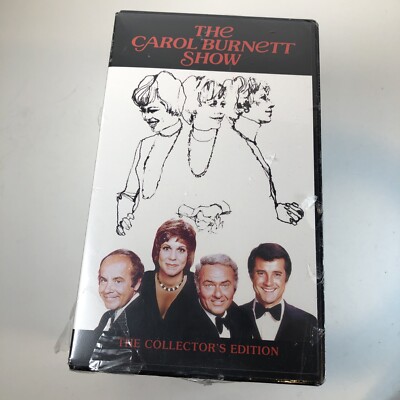 The Carol Burnett Show VHS Set Of 5 Collectors Edition, Re-Tv