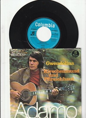 Adamo - Gwendolina (1973) (Vinyl 7'') (Columbia - 1 C 006-81 349).