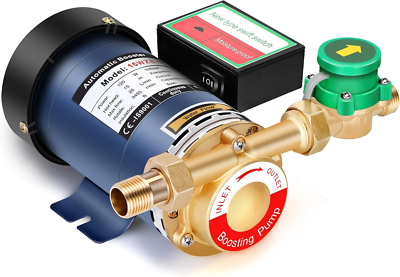 #ad 120W Home Water Pressure Booster Pump with Automatic Water Flow Switch 115VAC $158.99
