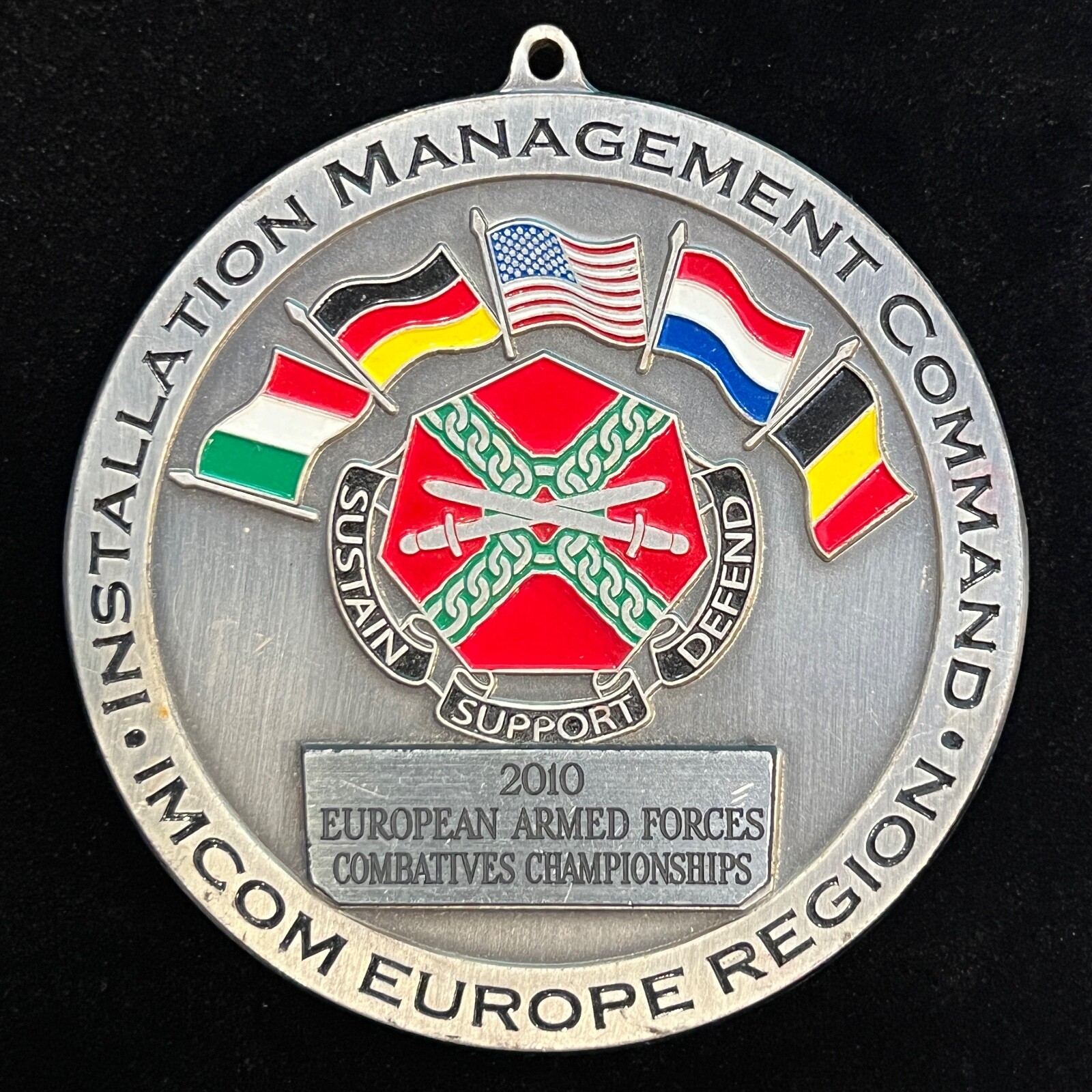 Installation Management Command INCOM Europe Region Award Challenge Coin