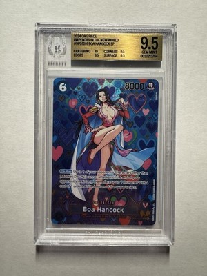 2024 ONE PIECE OP09-EMPERORS IN THE NEW WORLD #051 BOA HANCOCK BGS 9.5 English