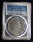 1874-CC Trade Dollar - Harshly Cleaned PCGS AU Details