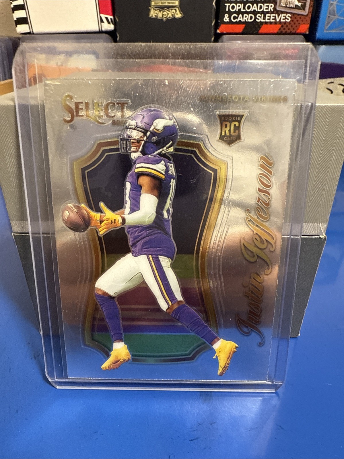 2020 Panini Select - Select Certified Rookies Justin Jefferson #SCR-9 (RC)