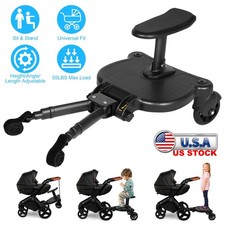 2 in 1 Universal Stroller Board Standing Board Stroller Attachment for Toddler