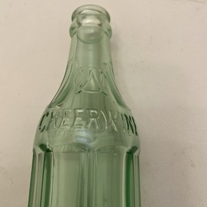 CHEERWINE BOTTLE WEST JEFFERSON NC OCTAGONAL