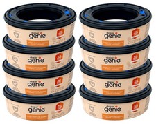 8 Pack Diaper Genie Clean Laundry Scent Refill Bags Max Odor Lock 270 Ct
