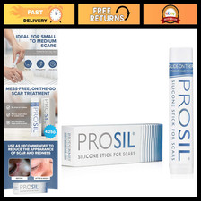 Medical Grade Silicone Scar Treatment Stick - Glide-On Therapy for Face  Body,