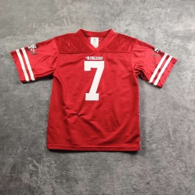 San Francisco 4Forty Niner 49er Jersey YOUTH 2XL XXL Red #7 Colin Kaepernick NFL
