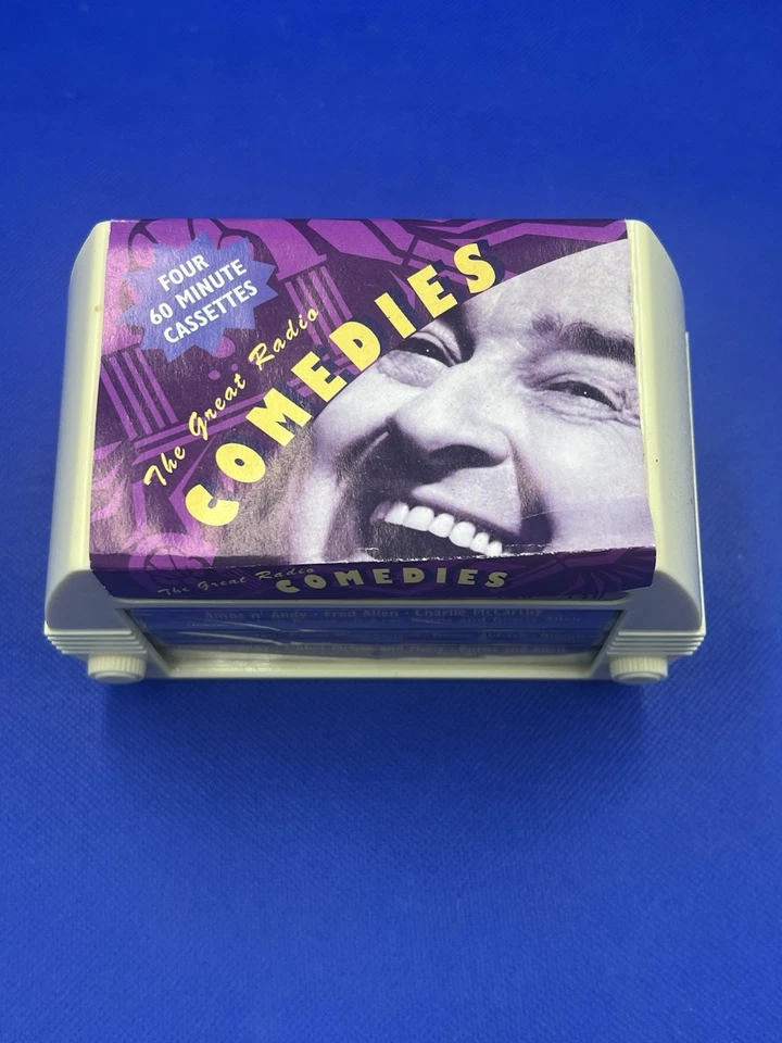 The Great Radio Comedies 4-60 Min. Cassettes Box Set Marx Hope Brand New Sealed - Image 3 of 4