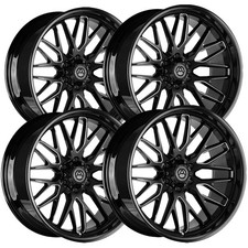 Set Of 4 Artem A206 Novus Flow Formed 22x10 8x170 -19mm Blackmilled Wheels