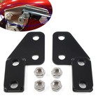Pair Rear License Plate Bar Eliminator For Harley Electra Glide FLTR FLHT Black