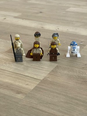 lego star was Obi-wan+Qui-Gon+Skywalker+R2-D2+Jar Jar+++